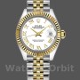 Replica Rolex Datejust-279173 da donna, 28 mm, quadrante bianco con numeri romani, lunetta scanalata, Lady White