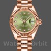 Replica Rolex Datejust-279175 da donna, 28 mm, verde oliva, quadrante con diamanti, lunetta scanalata, Lady verde oliva