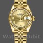 Replica Rolex Datejust-279178 da donna, 28 mm, oro giallo, quadrante romano champagne, Lady Champagne
