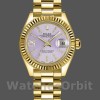 Replica Rolex Datejust-279178 da donna, 28 mm, quadrante viola lilla, lunetta scanalata, Lady viola lilla