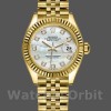 Replica Rolex Datejust-279178 da donna, 28 mm, oro giallo, quadrante con diamanti MOP, Lady MOP