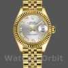 Replica Rolex Datejust-279178 da donna, 28 mm, oro giallo, quadrante romano argento, Lady Silver