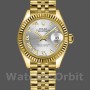 Replica Rolex Datejust-279178 da donna, 28 mm, oro giallo, quadrante romano argento, Lady Silver