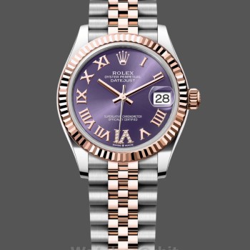 Replica Rolex Day Date 36-118135 0123, quadrante bianco, cinturino in pelle verde, bianco