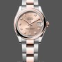 Replica Rolex Datejust 31-M278241 0023, oro Everose, quadrante rosa con diamanti, quadrante oro rosa, donna