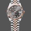 Replica Rolex Datejust 31-278271 0030, Quadrante grigio ardesia, Diamante VI, Donna Grigio