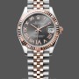 Replica Rolex Datejust 31-278271 0030, Quadrante grigio ardesia, Diamante VI, Donna Grigio
