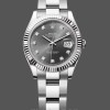 Replica Rolex Datejust 31mm Oro Bianco Quadrante Grigio Donna m278274 Lusso Donna Quadrante Grigio
