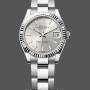 Replica Rolex Datejust donna 31 mm oro bianco quadrante argento m278274 0011 Quadrante argento donna
