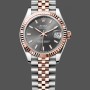 Replica Rolex Datejust donna 31-278271 0018, bicolore, quadrante ardesia scanalato, giubileo, ardesia
