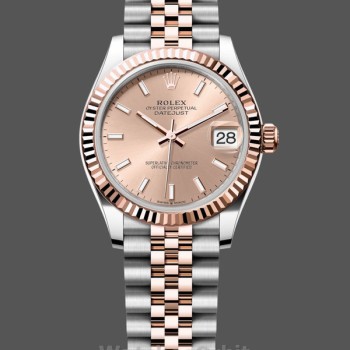 Replica Rolex Datejust 31mm Oro Rosa Quadrante Giubileo m278271 0010 Donna Quadrante Oro Rosa