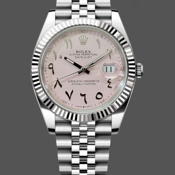 Replica Rolex Datejust Uomo Medio Oriente Digitale Quadrante Rosa Lunetta Scanalata M126234 Quadrante Rosa
