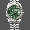 Replica Rolex Datejust 36mm Donna Quadrante Verde Palm Index Jubilee - 126234 0047 Quadrante Verde