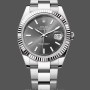 Replica Rolex Datejust 41-m126331 0016, Oro Everose, Oystersteel, Quadrante Grigio Quadrante grigio