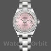 Replica Rolex Datejust 28mm Donna-279384RBR PDO-Calrante rosa con diamanti-Bracciale Oyster Rosa
