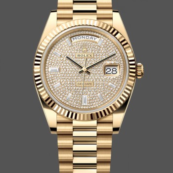 Replica Rolex Datejust 41-126333 0014, Oro e Acciaio, Quadrante Nero, Uomo Nero