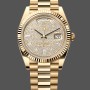 Replica Rolex Datejust 41-126333 0014, Oro e Acciaio, Quadrante Nero, Uomo Nero