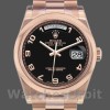 Replica Rolex Day-Date 36mm Unisex-118205-Comparatore arabo nero Unisex-118205-Comparatore arabo nero Unisex-118205-Comparatore arabo nero