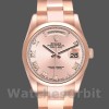 Replica Rolex Day-Date 36mm Unisex-118205-Dal quadrante rosa oro rosa unisex