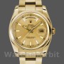 Replica Rolex Day-Date 36mm Unisex-118208-Champagne Quadrante champagne Champagne