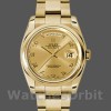 Replica Rolex Day-Date 36mm Unisex-118208-Calendario champagne-Indici numerali arabi-Orologi in oro giallo Champagne