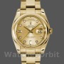 Replica Rolex Day-Date 36mm Unisex-118208-Champagne Quadrante di diamanti Champagne