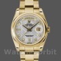 Replica Rolex Day-Date 36mm Unisex-118208-Grigio meteorite-Diamante Quadrante Grigio unisex