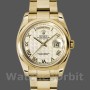 Replica Rolex Day-Date 36 mm Unisex-118208-Piramide con numeri romani-Comparto avorio Avorio