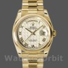Replica Rolex Day-Date 36mm Unisex-118208-Oro giallo-Numero romano Piramide-Comparto avorio Avorio