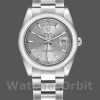 Replica Rolex Day-Date 36mm Unisex-118209-Comparto Argento Argento