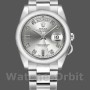 Replica Rolex Day-Date 36 mm Unisex-118209-Argento quadrante diamantato-Automatico Argento
