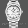 Replica Rolex Day-Date 36mm Unisex-118209-Bracciale Oro Bianco-Oyster-Componente Bianco Unisex<br />