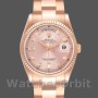 Replica Rolex Day-Date 36 mm Donna-118235-Oroverosa-Diamante Rosa Quadrante Rosa