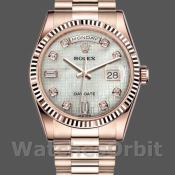 Replica Rolex Day-Date 36 mm Unisex-118235-Madreperla Quadrante MOP