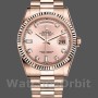 Replica Rolex Day-Date 36mm Donna-118235-Rosa quadrante rosa con diamanti Rosa