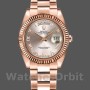 Replica Rolex Day-Date 36mm Donna-118235-Calendario romano rosa-Ghiera scanalata rosa