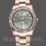 Replica Rolex Day-Date 36mm Unisex-118235-Rhodium Quadrante Grigio Rodiato Rolex Day-Date 36mm Unisex-118235-Rhodium Quadrante Grigio Rodiato