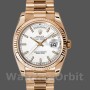 Replica Rolex Day-Date 36mm Unisex-118235-Comparatore bianco Unisex-118235-Componente bianco