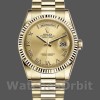 Replica Rolex Day-Date 36mm Unisex-118238-Champagne Quadrante champagne Champagne