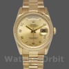 Replica Rolex Day-Date 36mm Unisex-118238-Calendario champagne-Numero arabo champagne
