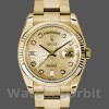 Replica Rolex Day-Date Unisex 36mm Unisex-118238-Champagne Jubilee-Diamond Dial Champagne