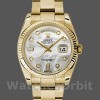 Replica Rolex Day-Date 36 mm Unisex-118238-MOP-Comparto bianco MOP