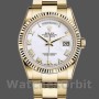 Replica Rolex Day-Date 36mm Unisex-118238-Comparatore bianco con numeri romani Bianco<br />