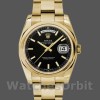 Replica Rolex Day-Date 36 mm Uomo-118238-Oro giallo-Calrante nero-Acciaio inossidabile nero