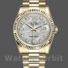 Replica Rolex Day-Date 36 mm Unisex-118238-Giallo Oro-Diamante Meteorite Quadrante Meteorite<br />