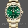 Replica Rolex Day-Date 36mm Unisex-118238-Giallo Oro-Giallo Quadrante Verde Unisex-118238-Giallo Quadrante Verde