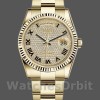 Replica Rolex Day-Date 36mm Unisex-118238-Oro giallo-Dal quadrante con diamanti Pave<br />