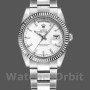 Replica Rolex Day-Date 36mm Unisex-118239-Dal quadrante bianco-oro bianco
