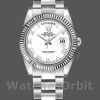 Replica Rolex Day-Date 36mm Unisex-118239-oro bianco-quadrante romano bianco unisex<br />
