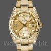 Replica Rolex Day-Date 36 mm Unisex-118338-Champagne Quadrante con diamanti Champagne